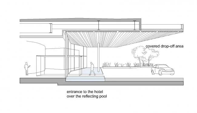 BIM architecture | Winding and folding, enjoying the sea and sky in one color: Rovini Park Hotel/3LHD
