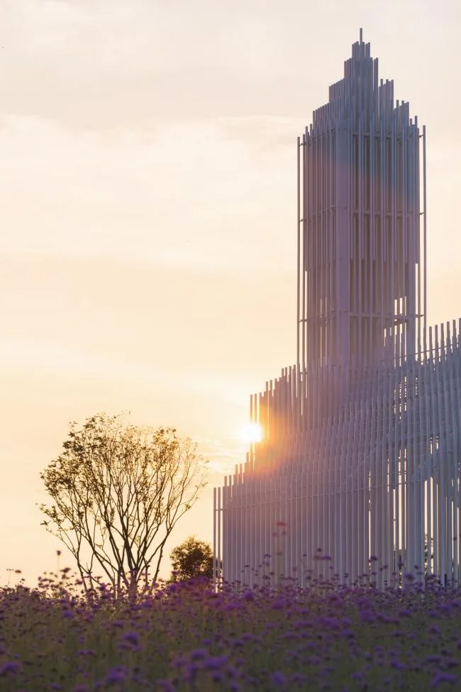 BIM Architecture | Chengdu Sino French Science and Technology Park Church, integrated into Purple Lavender Manor
