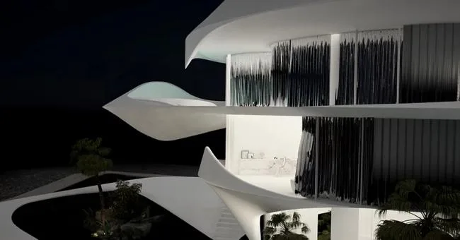 BIM Architecture | Gentle Spiral of Organic Curves: Athens' 'Bessonami' Residence/314 Architecture Studio