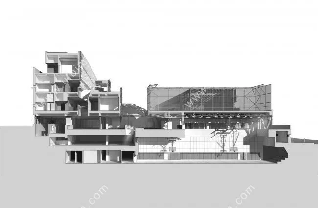 BIM Architecture | Shenzhen Nanshan Foreign Language School Kehua School/Link Art Architectural Firm