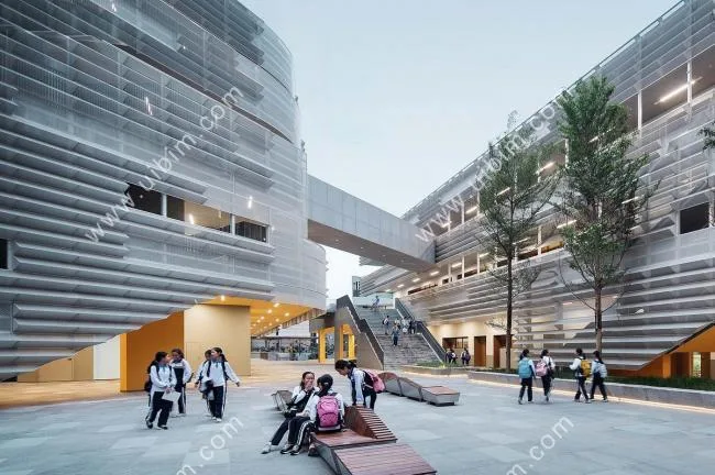BIM Architecture | Shenzhen Nanshan Foreign Language School Kehua School/Link Art Architectural Firm