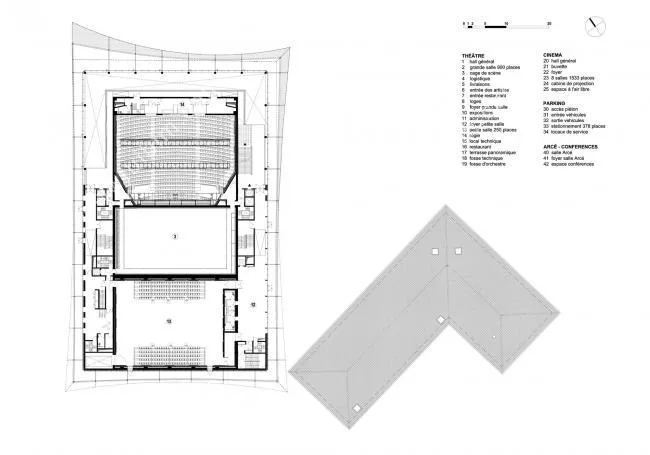 BIM Architecture | Lightly Hidden Under the Sky Curtain: Albi Grand Theatre/Dominique Perrault Architecture