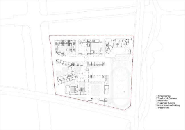 BIM Architecture | Shanghai Qingpu Union Bilingual School/Shanghai Realize Architectural Design Firm