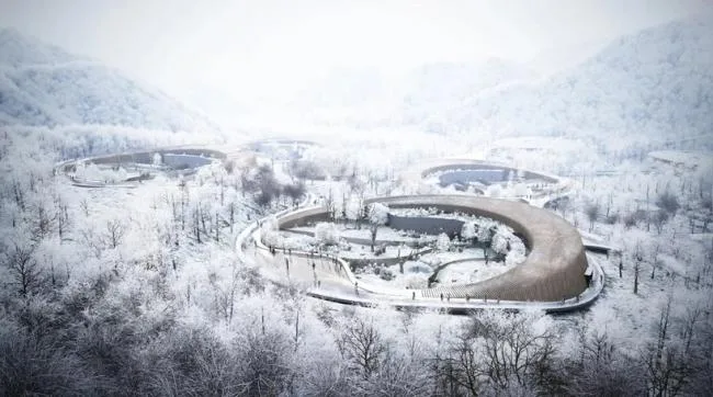 BIM Architecture | Chengdu Giant Panda International Research and Breeding Center Panda Pavilion Proposal/EID Architecture Firm