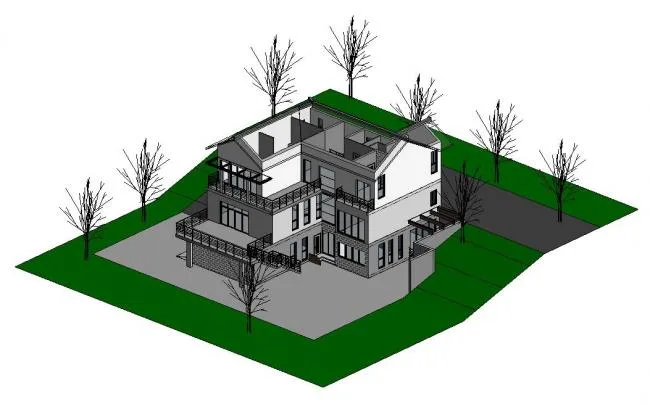 BIM Data | BIM Model for Small Villa Project