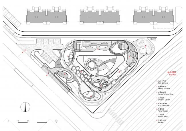 BIM Architecture | Three Dimensional Flowing Garden - Xuhui Doughnut Kindergarten/Tianhua Architecture Creation Studio