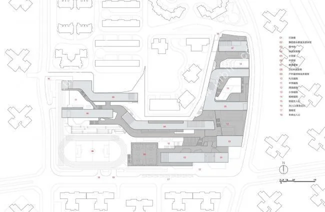 BIM Architecture | Shenzhen Nanshan Foreign Language School Kehua School/Link Art Architectural Firm