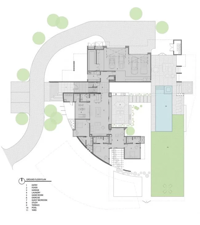 BIM Architecture | 'Bridge View' Home/Kendale Design Collaborative