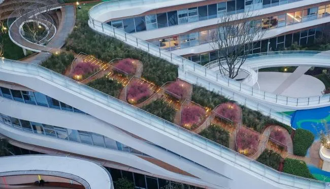 BIM Architecture | Three Dimensional Flowing Garden - Xuhui Doughnut Kindergarten/Tianhua Architecture Creation Studio
