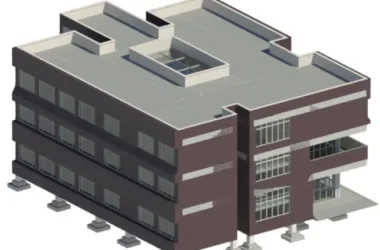 BIM Data and Revit Model for Teaching Building Design-BIM WORLD