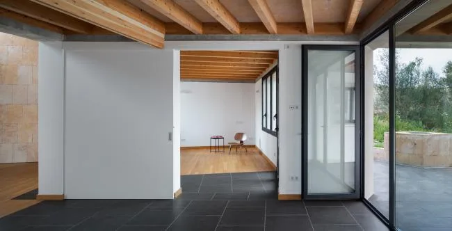 BIM Architecture | Scattered Landscape Windows Outline Mountains and Wilderness Landscape Paintings: MM Residential/Salv à Ort í n Arquitectes