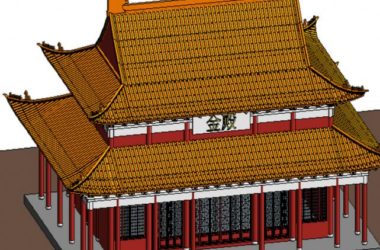 BIM Data and Revit Models of Jindian Ancient Architecture-BIM WORLD