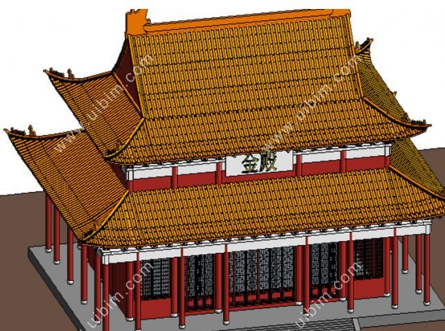 BIM Data and Revit Models of Jindian Ancient Architecture