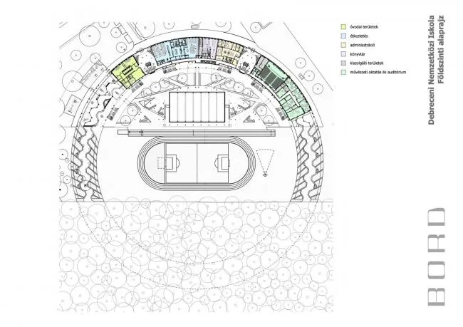 BIM Architecture | Embedding in Forests - Debrecen International School/BORD Architecture Studio