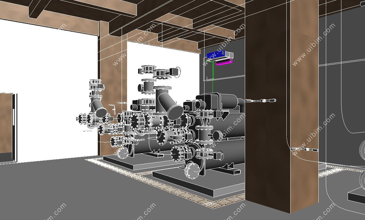 Comprehensive BIM Model Package for High-Rise Data Center: Revit Structure, HVAC, Electrical, Plumbing, and Navisworks Integration