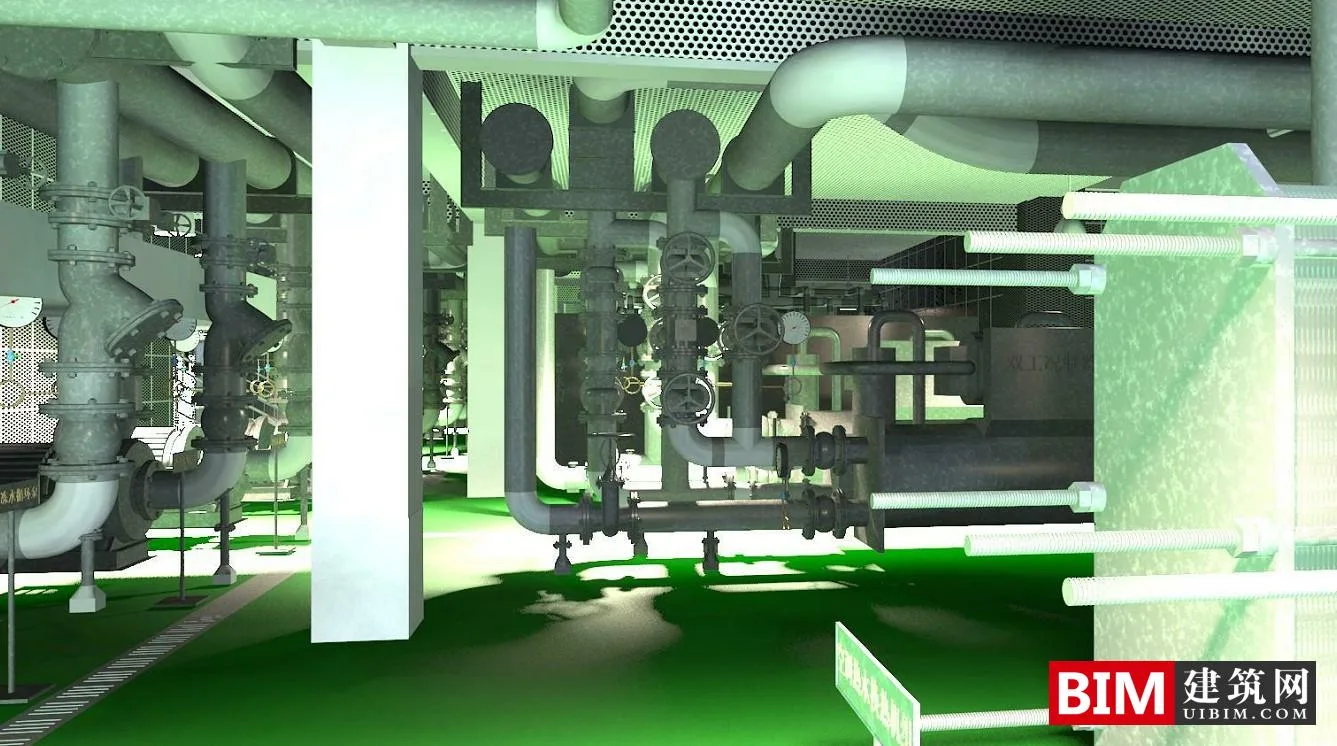 BIM Data | Revit Model - Computer Room BIM Model with Mechanical and Electrical Equipment