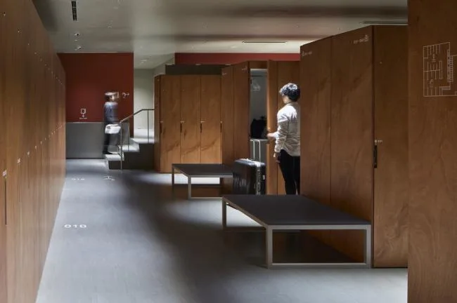 BIM Architecture | Nine Hour Capsule Hotel/Narise Inoue Architectural Design Firm