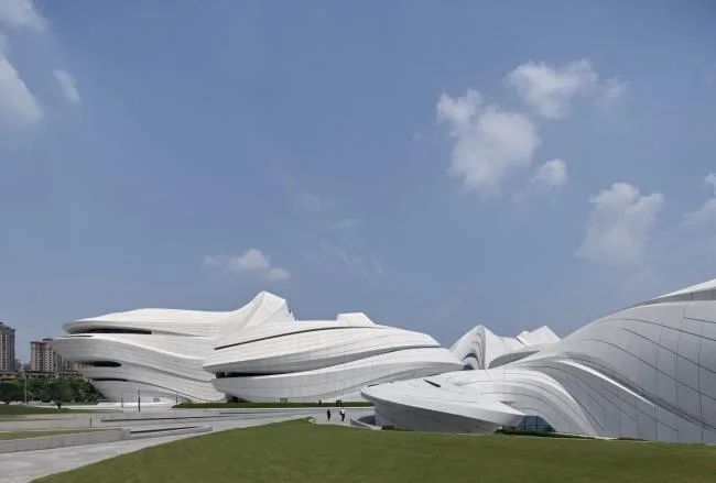 BIM Architecture | Changsha Meixi Lake International Cultural and Art Center/Zaha Hadid Architects
