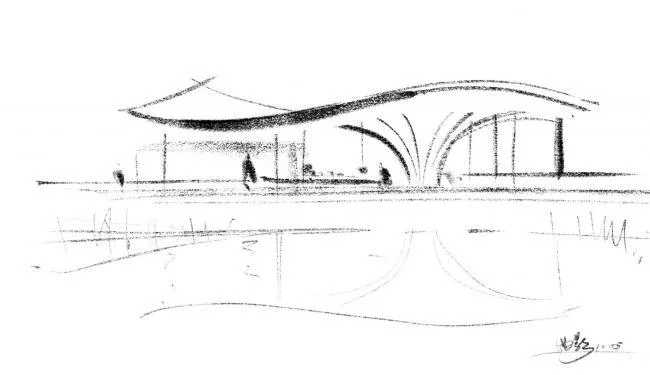 BIM Architecture | Gentle Mountain Wind Blows by: Tea Pavilion in Wulong Guiyuan Town/Weitu Design Agency