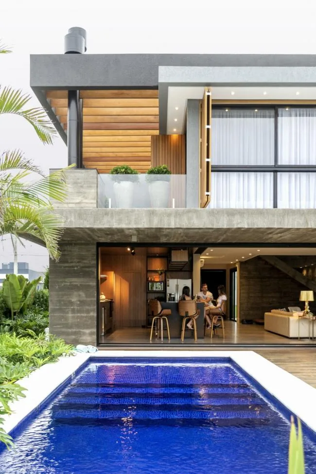 BIM Architecture | Leisure Meditation, Lake Appreciation: House 77/Aunic Arquitetos