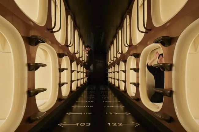 BIM Architecture | Nine Hour Capsule Hotel/Narise Inoue Architectural Design Firm