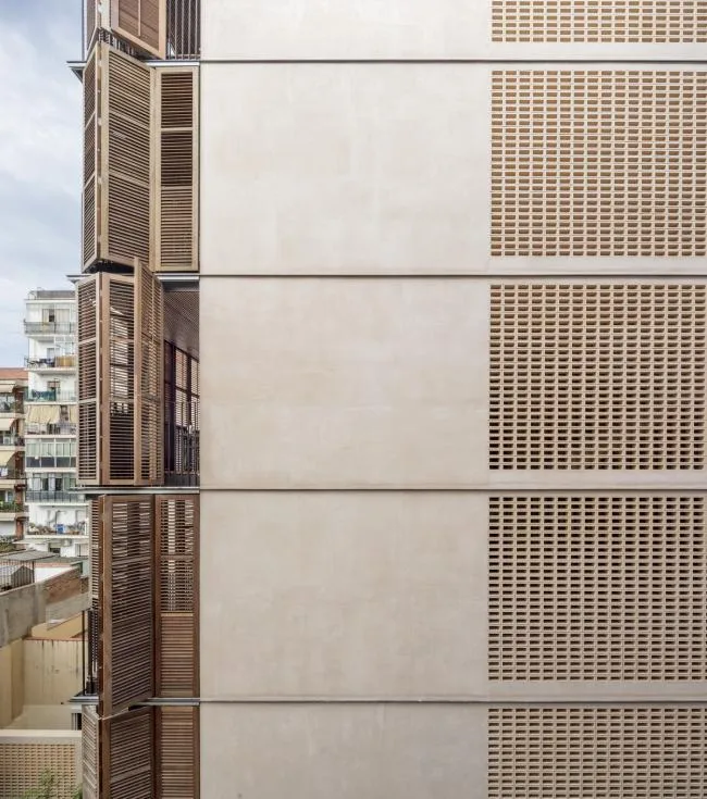 BIM Architecture | Light and Shadow Circulation Brings Warm Texture - Four Friends Apartment in Spain