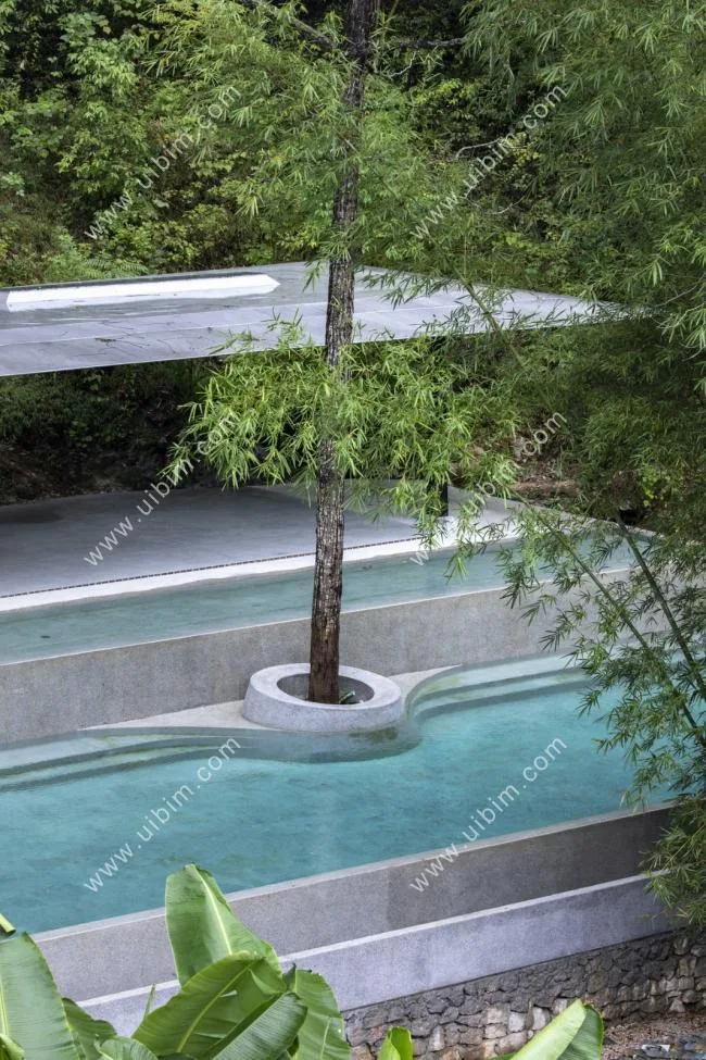 BIM Architecture | Xiyue Yunlu Yoga Pavilion and Swimming Pool (Phase II)/Liu Yuyang Architectural Firm