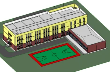 BIM Data and Revit Model: School BIM Project (.rvt)-BIM WORLD