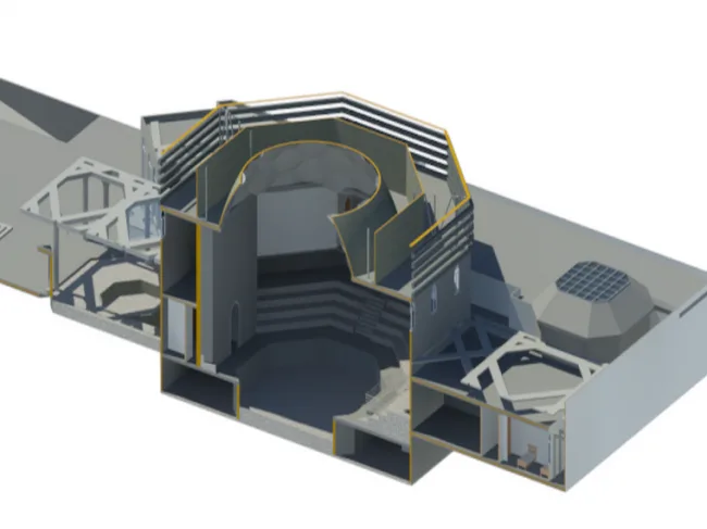BIM Data | Revit Model - Gymnasium BIM Model