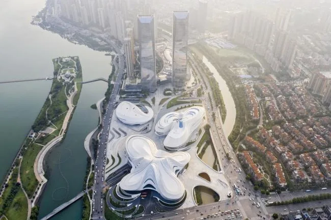 BIM Architecture | Changsha Meixi Lake International Cultural and Art Center/Zaha Hadid Architects