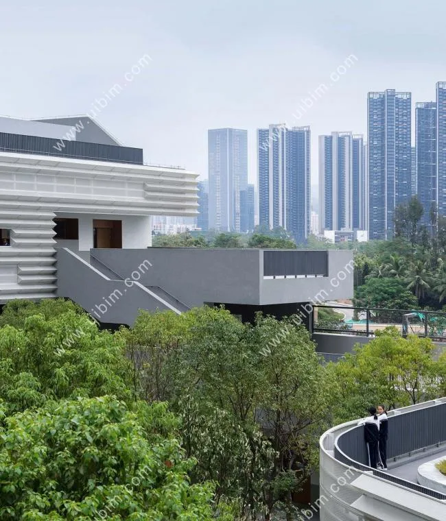 BIM Architecture | Shenzhen Nanshan Foreign Language School Kehua School/Link Art Architectural Firm
