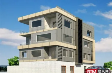 Advanced BIM Data: Creative Office Building Revit Model-BIM WORLD