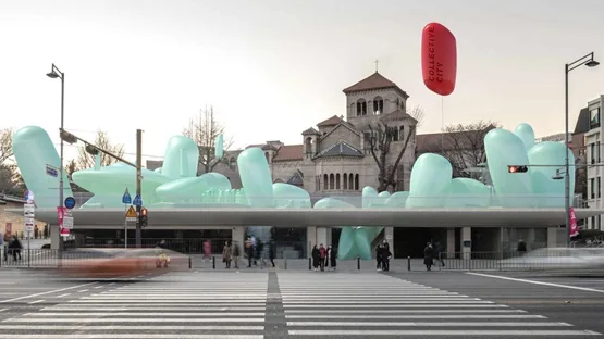 BIM Architecture | SKNYPL Designs Inflatable Roof Garden for Seoul