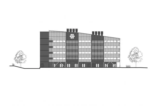 BIM Architecture | Interweaving and Free Flow of Curves: B: Hive Office Building/BVN+Jasmax