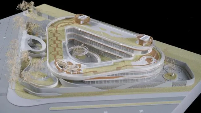 BIM Architecture | Three Dimensional Flowing Garden - Xuhui Doughnut Kindergarten/Tianhua Architecture Creation Studio