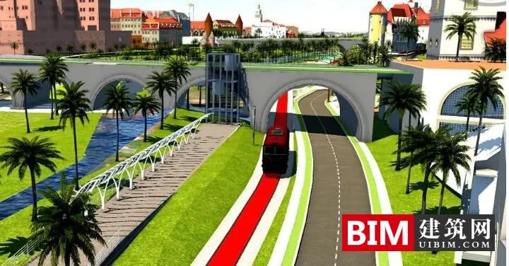 BIM+GIS: Application of BIM in the Design of Huawei Smart Park Tram