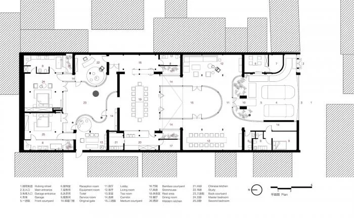 BIM Architecture | Qishe Courtyard/Architectural Camp Design Studio