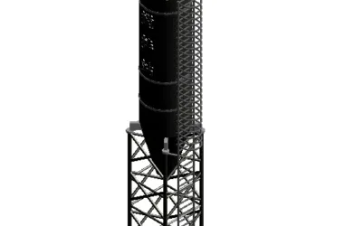 BIM Data: Revit Family Library for Mixing Plant.rfa-BIM WORLD