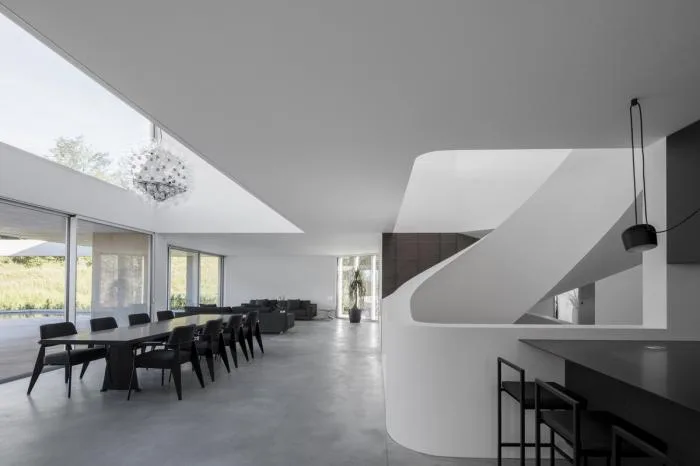BIM Architecture | Misaligned Composition, Simplicity with Tension - Komano Villa/DF-DC