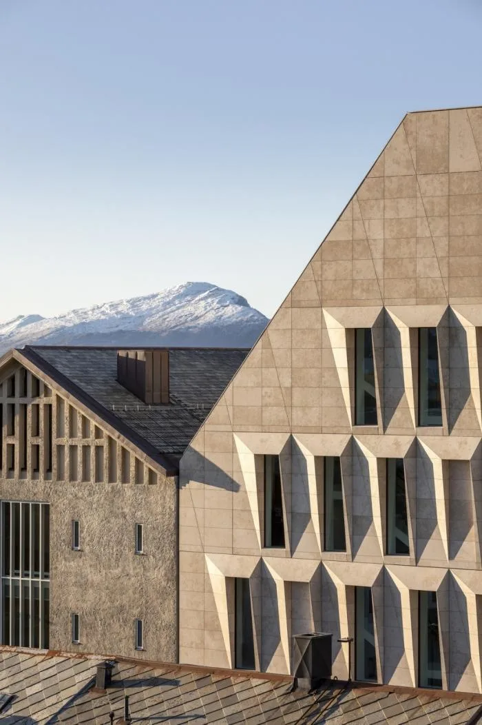 BIM Architecture | A Crystal Stone within the Arctic Circle: Bode City Hall/Atelier Lorentzen Langkilde, Norway