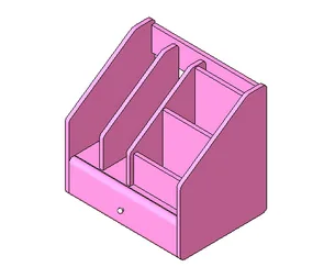 BIM Data: Revit Family Library - FURN_Decorations Pen Holder_010.rfa-BIM WORLD