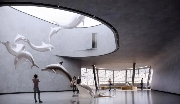 BIM Architecture | River Confluence, Born from Water, Hangzhou Qiantang River Museum Groundbreaking and Construction/Gad · Line+Studio