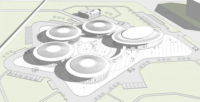 BIM Architecture | Zhangjiang Future Park Artificial Intelligence Hall/Huajian Group Shanghai Architectural Design and Research Institute Co., Ltd