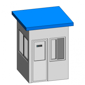 BIM Data: Revit Family Library – Guard Room (.rfa)