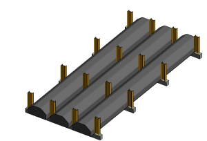 BIM Data: Revit Family Library for Reinforcement Stack.rfa-BIM WORLD