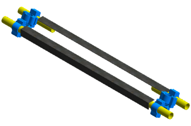 BIM Data | Revit Family Library - Foundation Pit Steel Pedal (Self-Built) .rfa-BIM WORLD