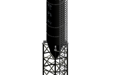 BIM Data: Revit Family Library for Mixing Plant.rfa-BIM WORLD