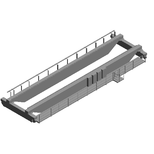 BIM Data: Revit Family Library for Car Crane Rail (.rfa)