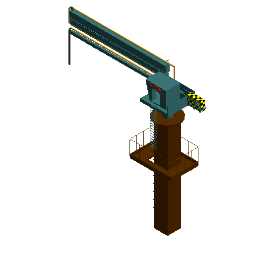BIM Data: Revit Family Library for Automatic Rotating Cloth Machine (.rfa)