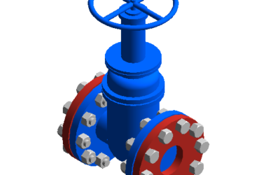 BIM Data: Revit Family Library – Gate Valve.rfa-BIM WORLD